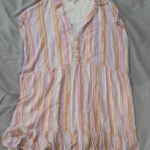 Karlie Multicolor Striped Blouse